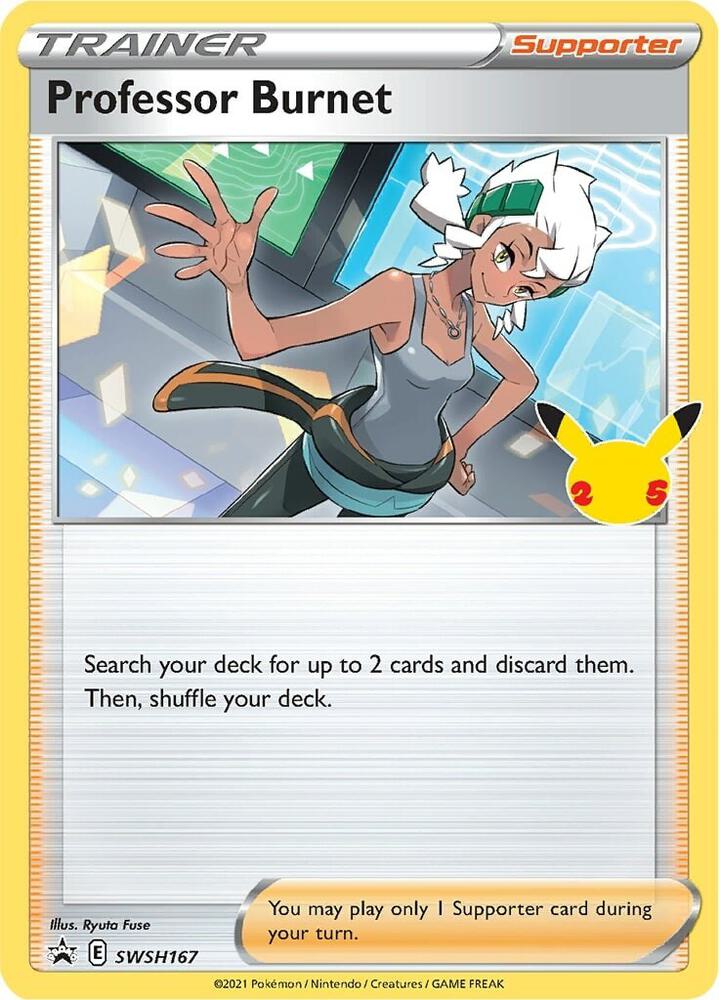 Carte Pokémon Professeure Pimprenelle — Promos Épée et Bouclier