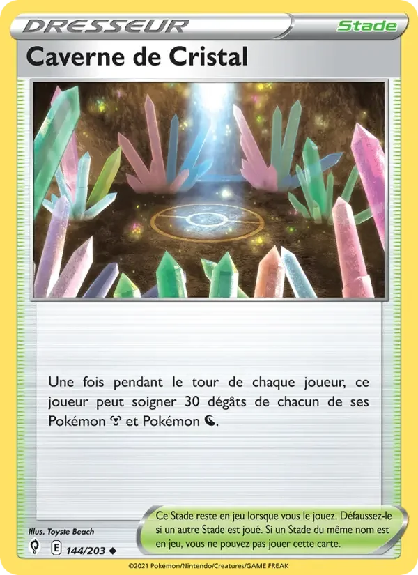 Carte Caverne de Cristal