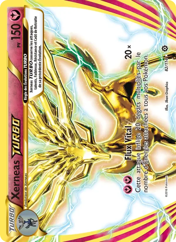 Carte Xerneas TURBO