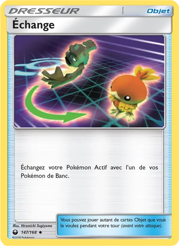 Carte Pokémon Échange — Tempête Céleste