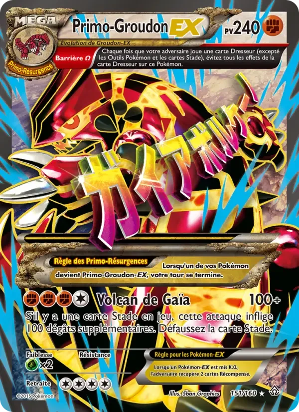Carte Primo-Groudon EX