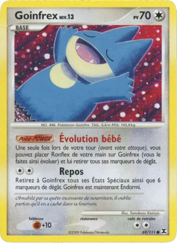 Carte Pokémon Goinfrex Niv. 13 — Rivaux Émergeants