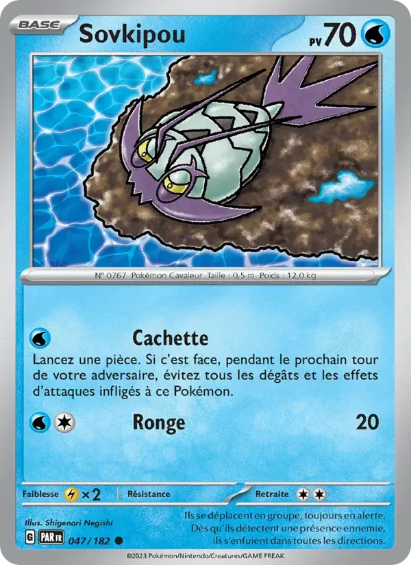 Carte Pokémon Sovkipou — Faille Paradoxe