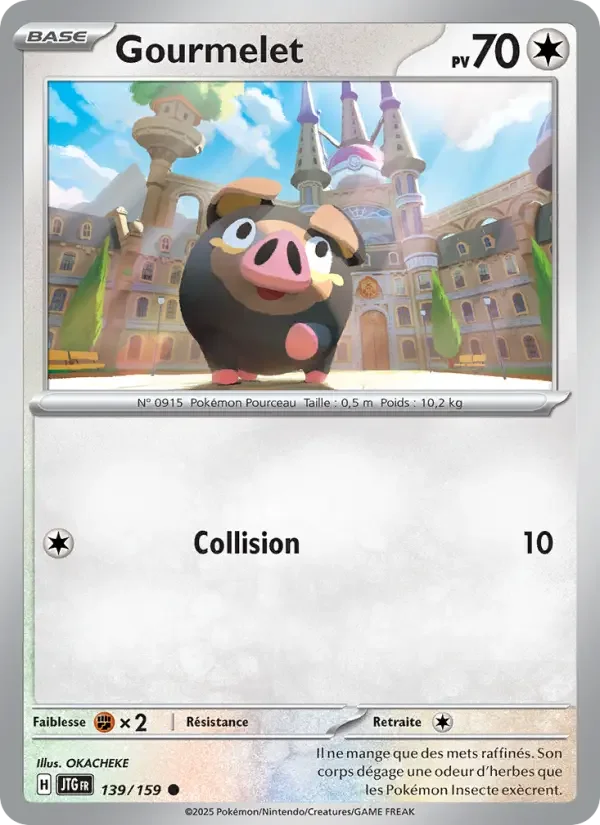 Carte Pokémon Gourmelet — Aventures Ensemble
