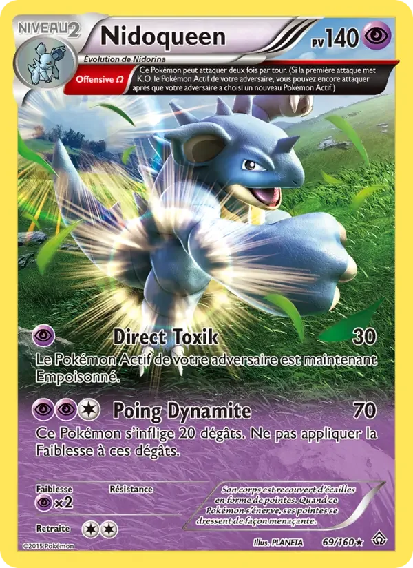 Carte Pokémon Nidoqueen — Primo-Choc