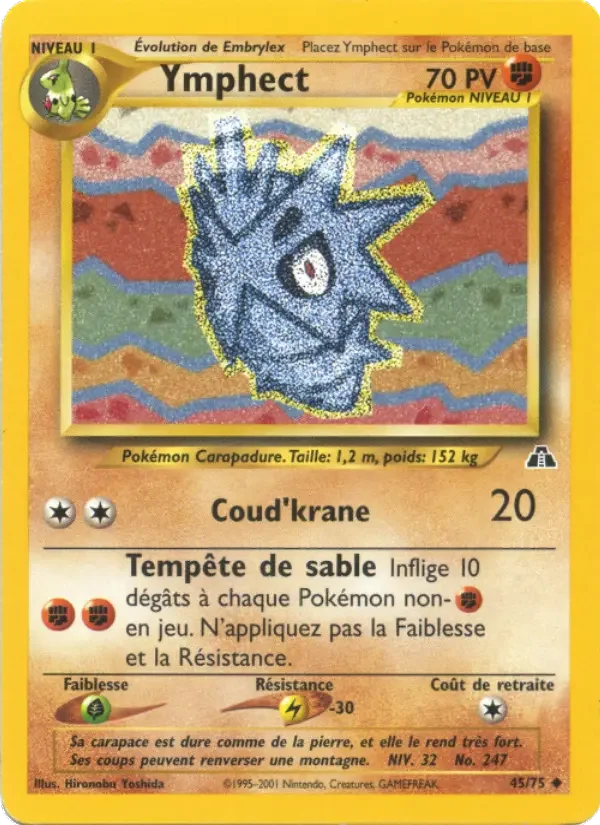 Carte Pokémon Ymphect — Neo Discovery