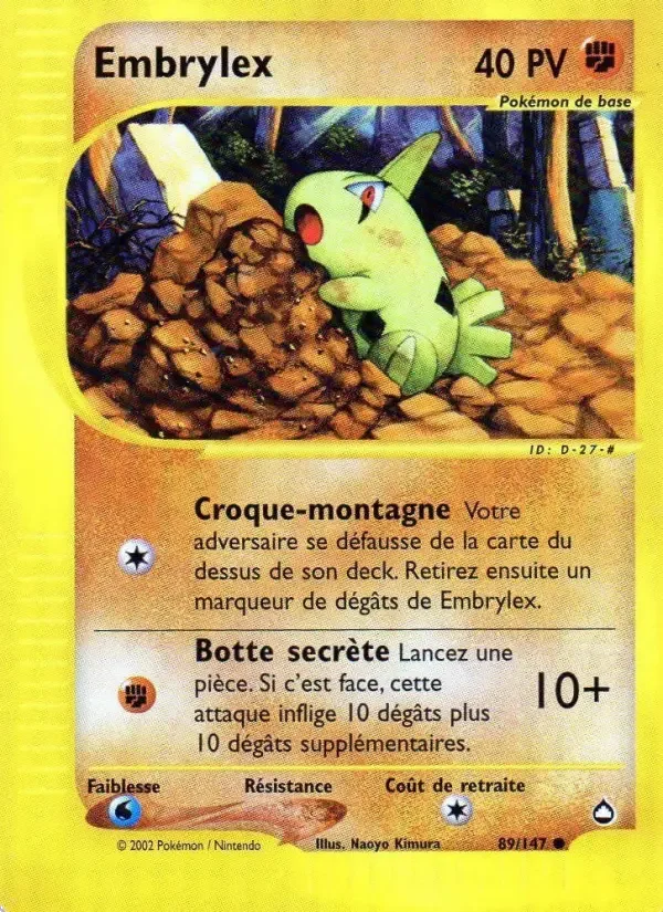 Carte Embrylex
