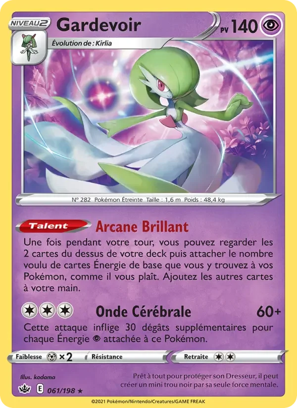 Carte Gardevoir