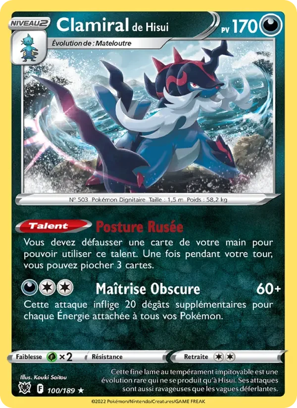 Carte Clamiral de Hisui