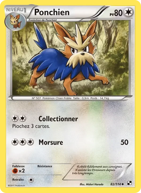 Carte Ponchien