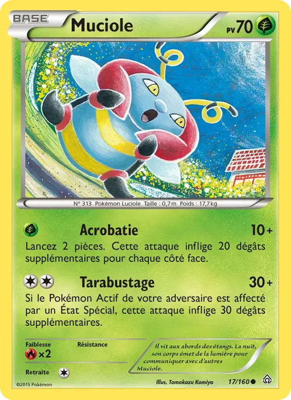 Carte Pokémon Muciole — Primo-Choc