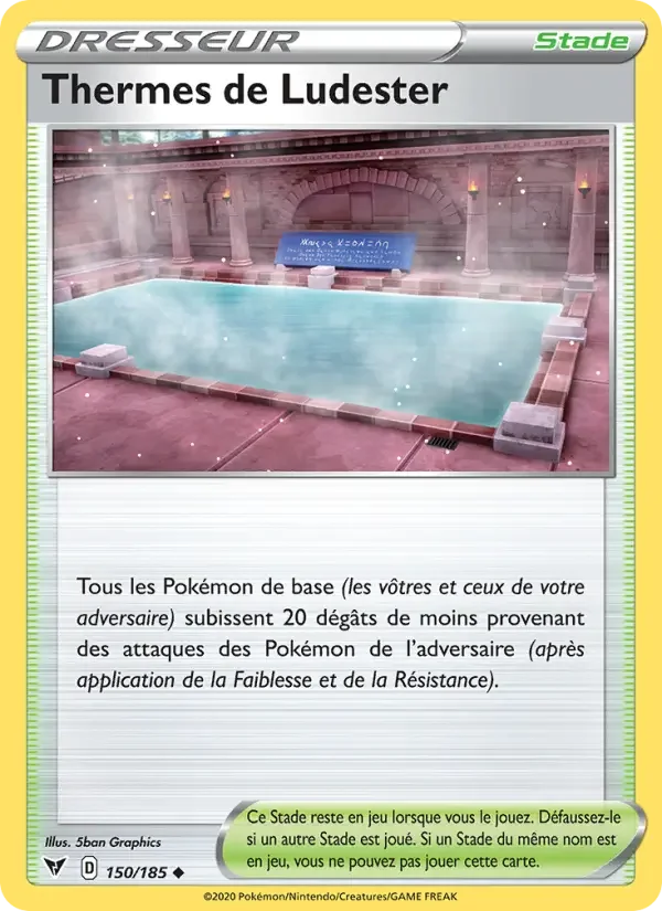 Carte Thermes de Ludester