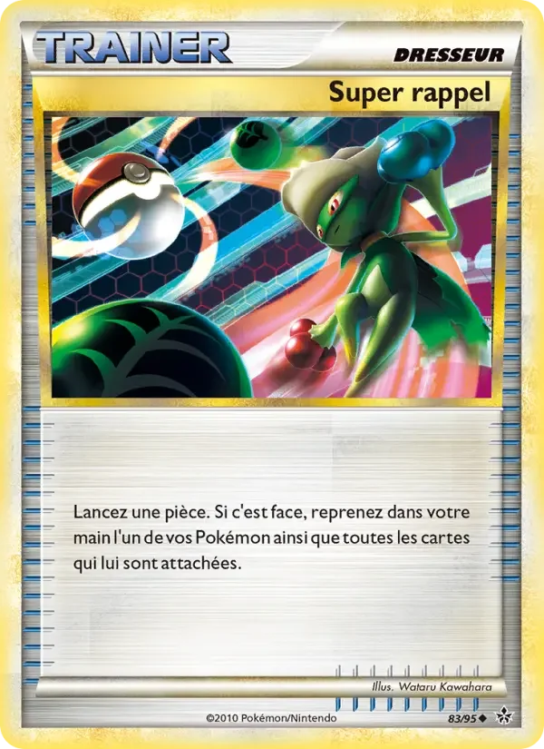 Carte Pokémon Super rappel — Déchaînement