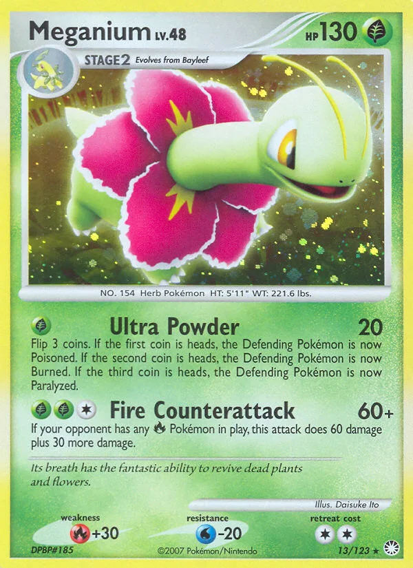 Carte Meganium