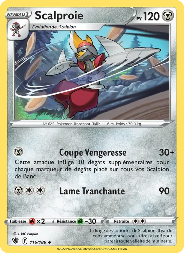 Carte Scalproie