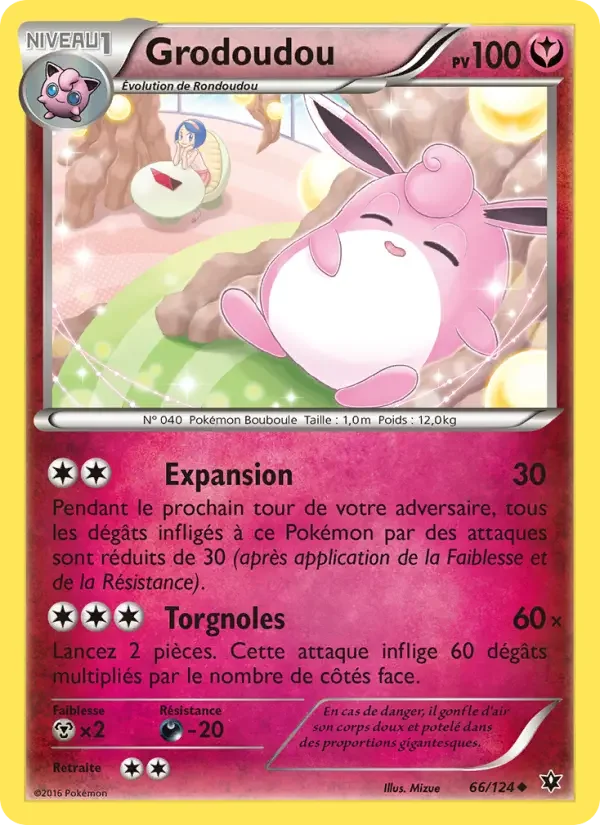 Carte Pokémon Grodoudou — Impact des Destins
