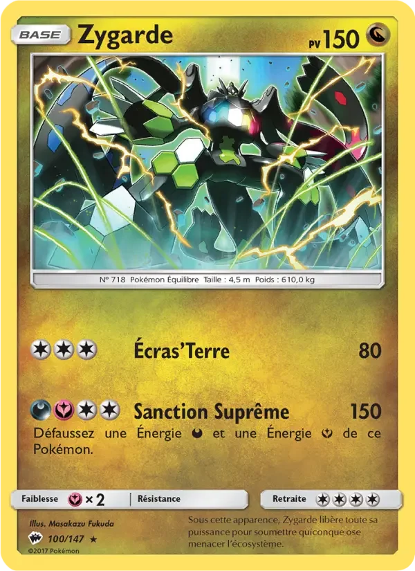 Carte Zygarde