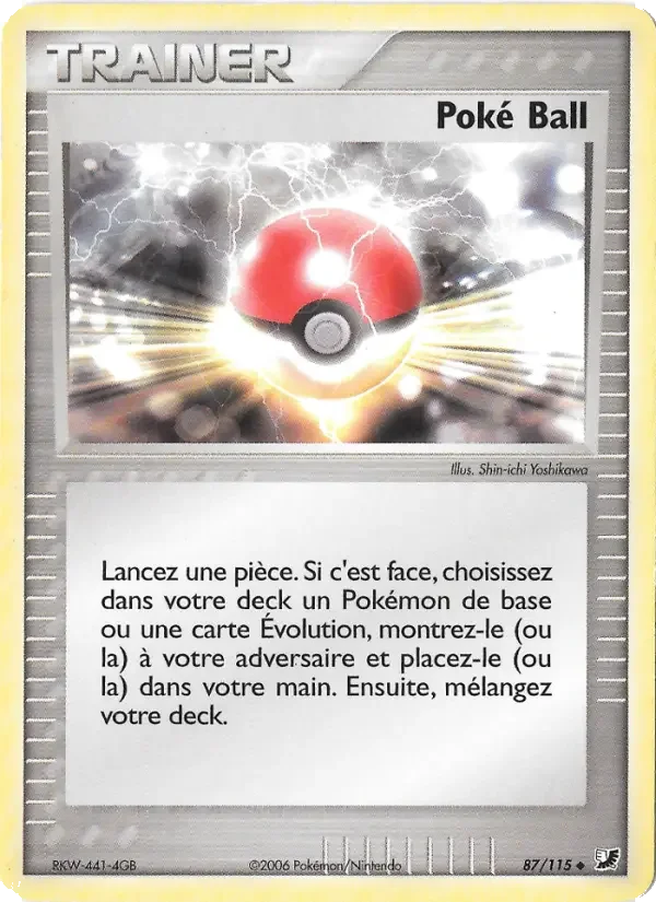 Carte Poké Ball
