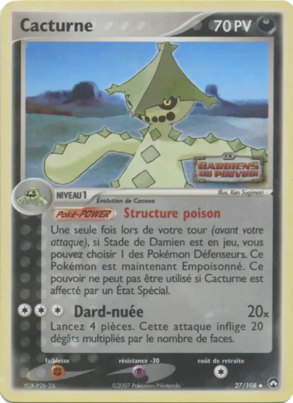 Carte Cacturne
