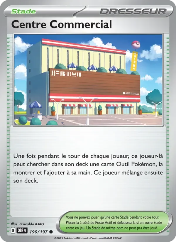 Carte Centre Commercial