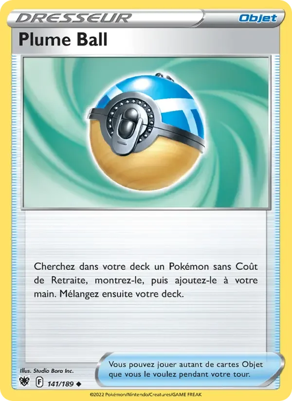 Carte Plume Ball