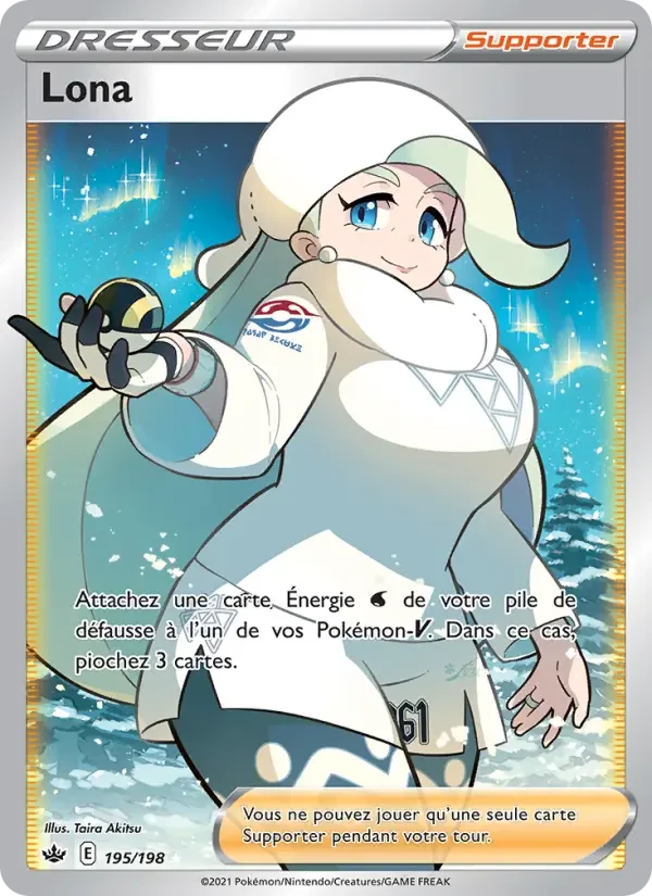 Carte Pokémon Lona — Règne de Glace