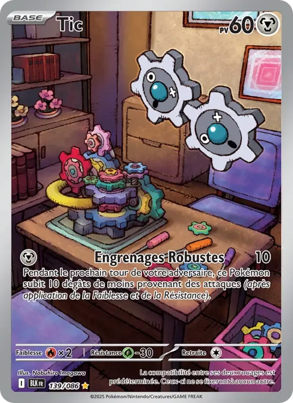 Carte Pokémon Tic — Foudre Noire