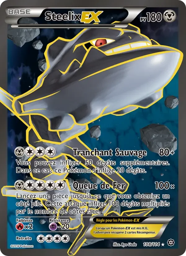 Carte Steelix EX
