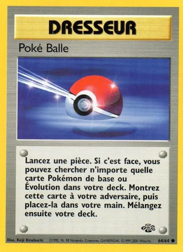 Carte Poké Balle