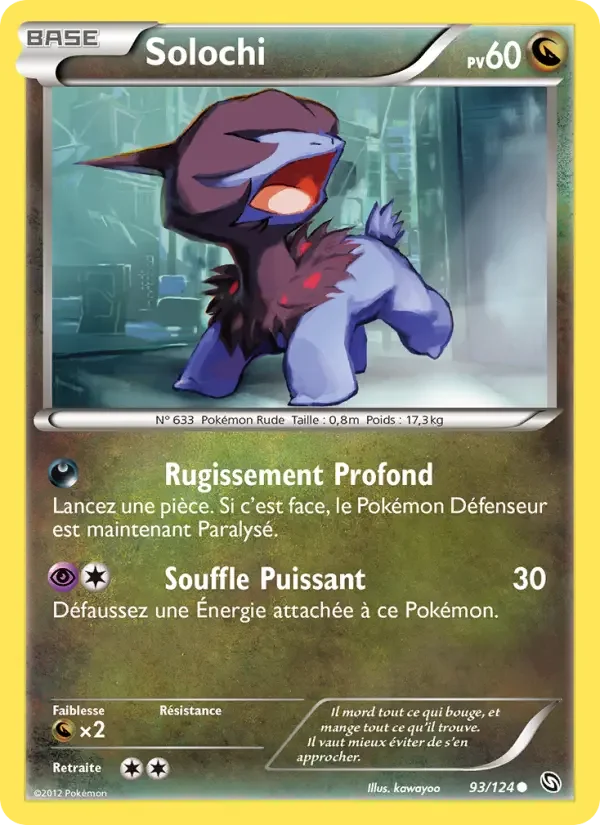 Carte Pokémon Solochi — Dragons Exaltés