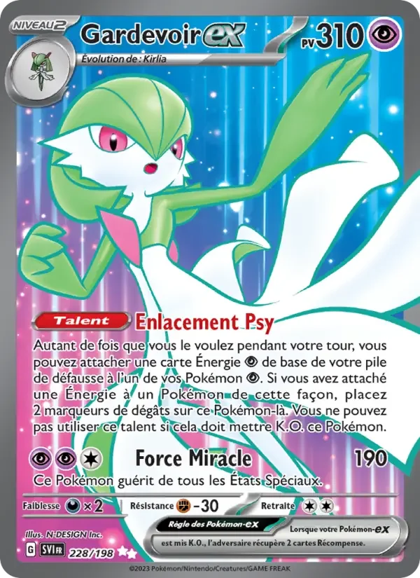 Carte Gardevoir-ex