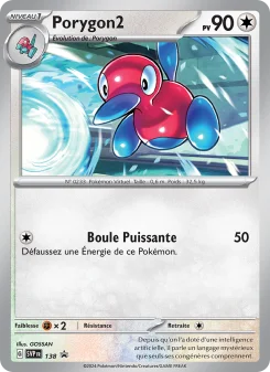 Carte Pokémon Porygon2 — Promos Écarlate et Violet