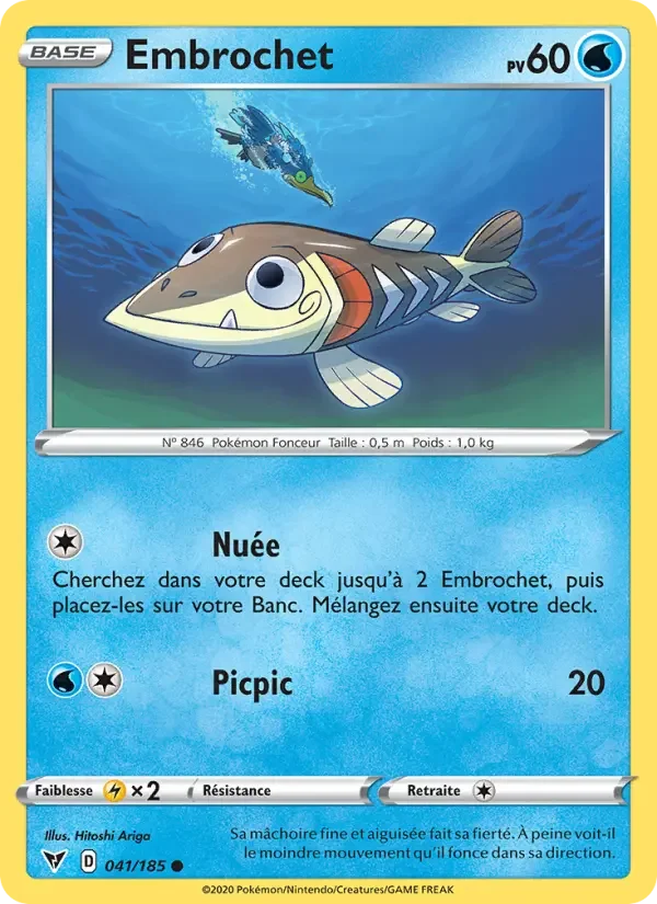 Carte Embrochet