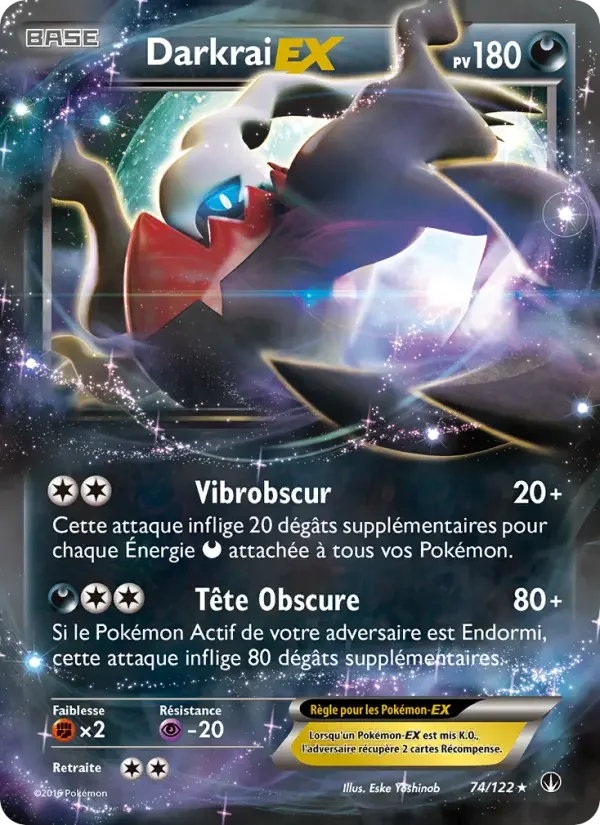Carte Darkrai EX