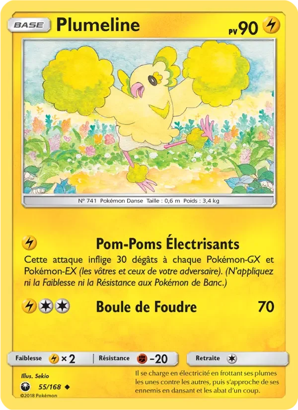 Carte Pokémon Plumeline — Tempête Céleste