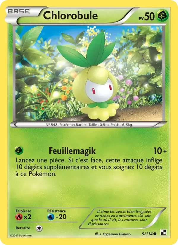 Carte Chlorobule