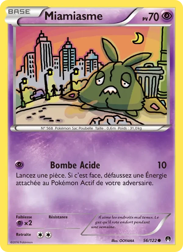 Carte Miamiasme