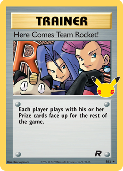 Carte Pokémon Here Comes Team Rocket! — Promos X&Y