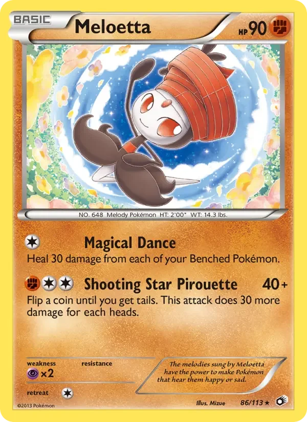 Carte Meloetta
