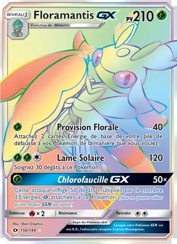 Carte Floramantis GX