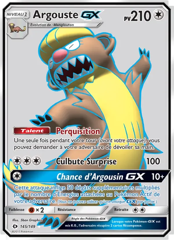 Carte Argouste GX