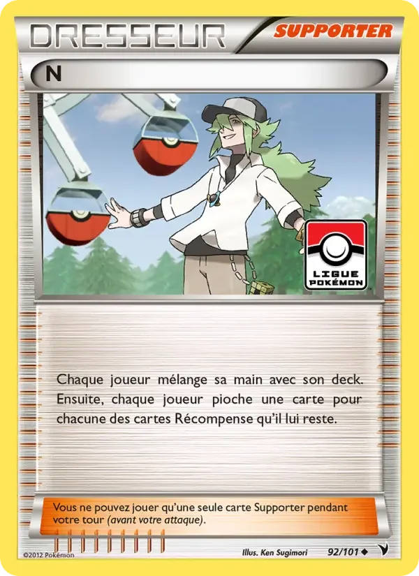 Carte Pokémon N — Nobles Victoires