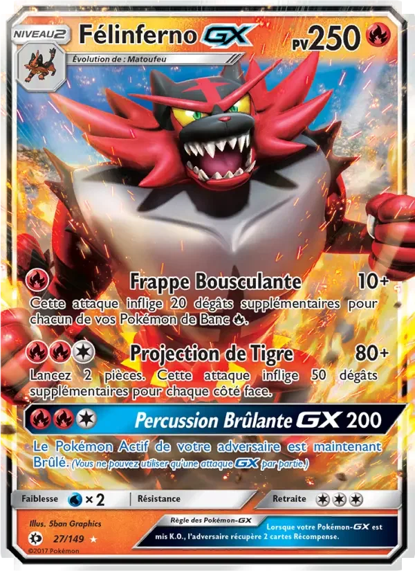 Carte Félinferno GX