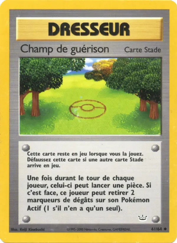 Carte Champ de guérison