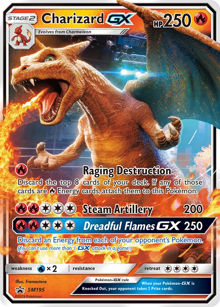 Carte Dracaufeu GX
