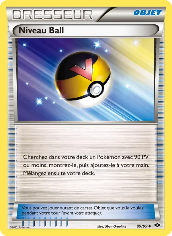 Carte Niveau Ball