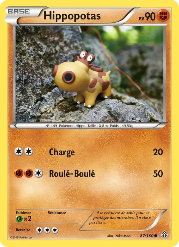 Carte Pokémon Hippopotas — Primo-Choc