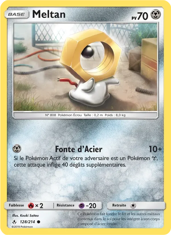 Carte Pokémon Meltan — Alliance Infaillible