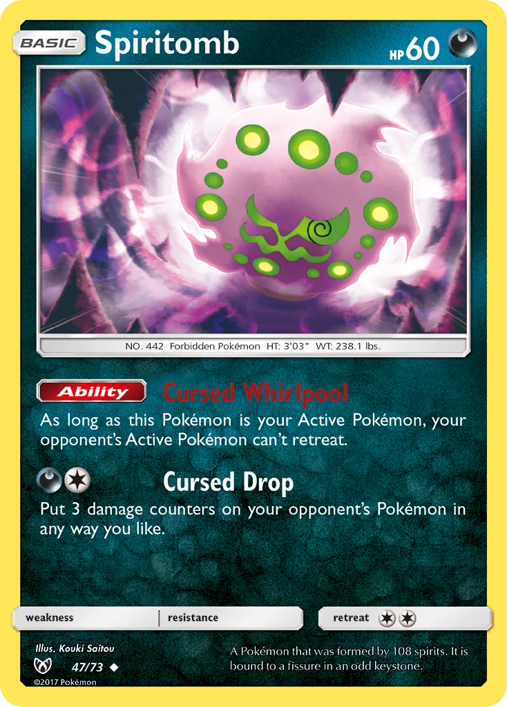 Carte Spiritomb