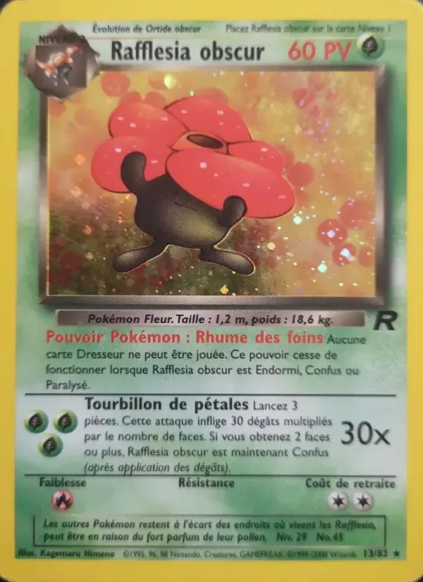 Carte Rafflesia obscur